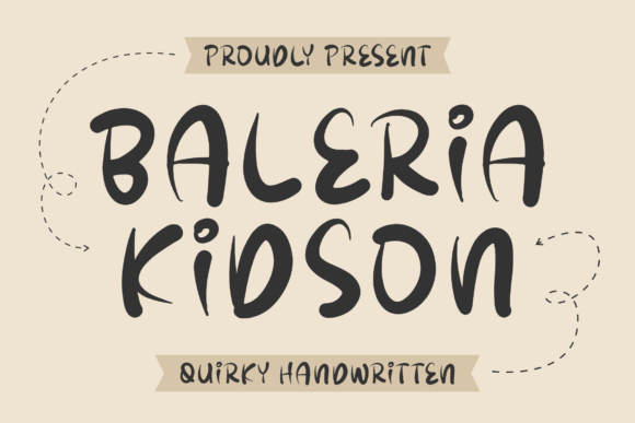 Baleria Kidson: A Playful Handwritten Font for Scroll-Stopping Campaigns