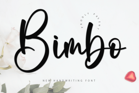 Bimbo: A Handwritten Font That Feels Like a Quiet Conversation