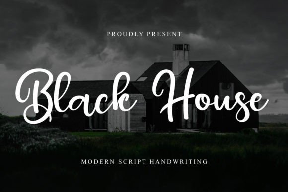 Black House: A Script Font That Feels Like a Quiet Conversation