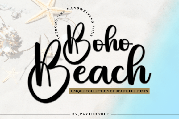 Boho Beach: A Handwritten Font That Makes Your Campaign Feel Human