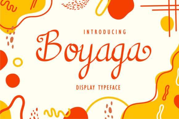 Boyaga: A Handwritten Font That Feels Like a Thoughtful Pause