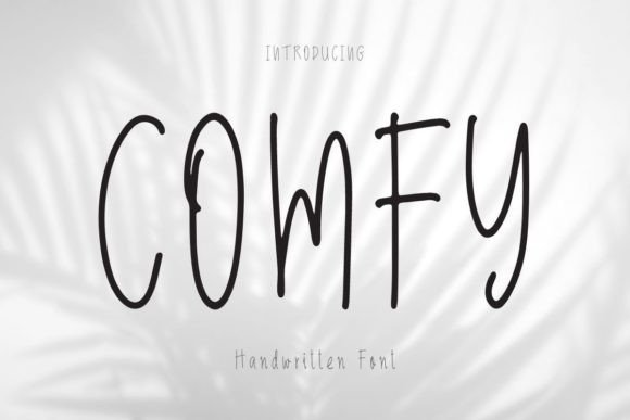 Comfy Font: A Friendly, Professional Handwritten Typeface for Small Businesses