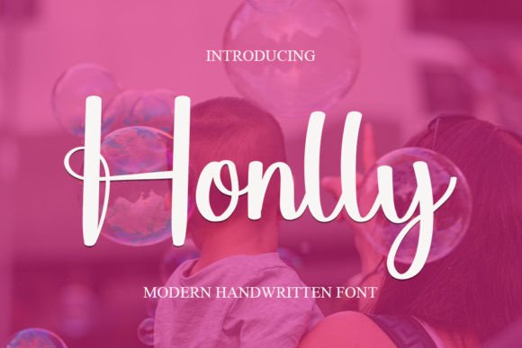 Honlly: A Modern Handwritten Font for Thoughtful Branding