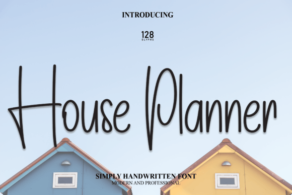 House Planner: A Handwritten Font That Feels Like Home