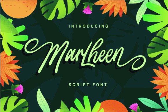 Marlheen: A Sweet, Playful Script Font That Cuts Through the Feed