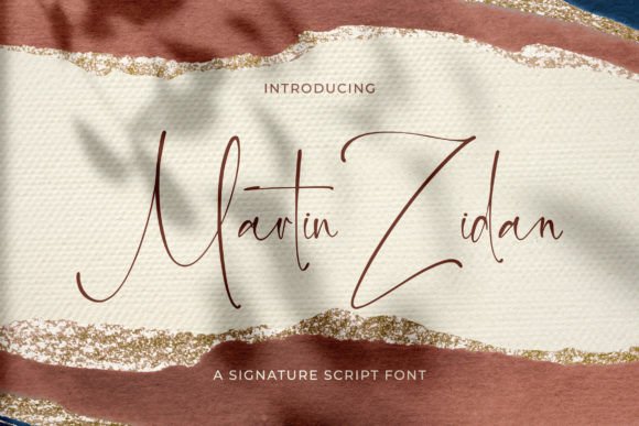 Martin Zidan: A Handwritten Font That Feels Like Home