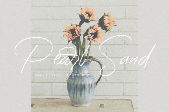 Pearl Sand: A Handwritten Font That Elevates Every Craft Project