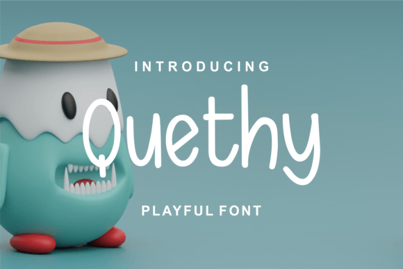 Quethy: A Playful Handwritten Font for Crafters & Sellers