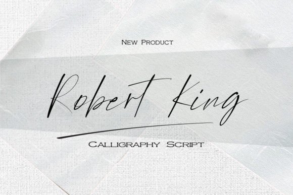Robert King: A Dainty Script Font for Handmade Brands