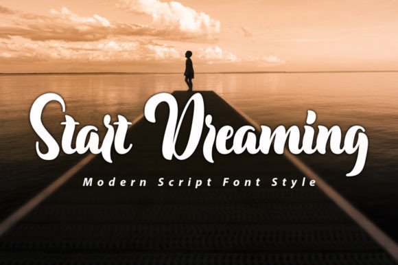 Start Dreaming Font: Elegant Script for Real Business Branding