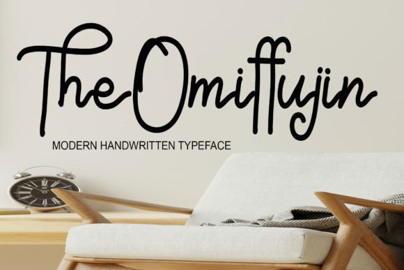 The Omiffujin: A Playful Handwritten Font for Digital Brand Moments