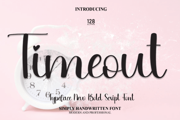 Timeout: A Romantic Handwritten Font That Elevates Your Brand