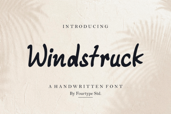 Windstruck: A Handwritten Font That Elevates Real Small Business Branding